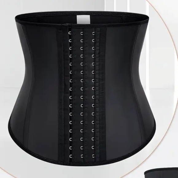 New Black Waist Trainer Corset Size Medium - Picture 5 of 9